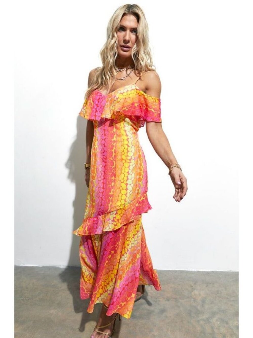 Never Fully Dressed NWT Pebbles Lottie Smock Midi Dress size 6